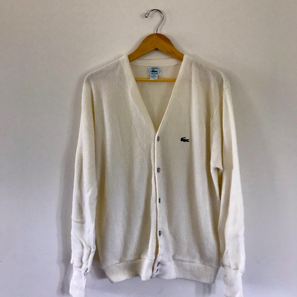 Men’s Izod Lacoste Cardigan Sweater